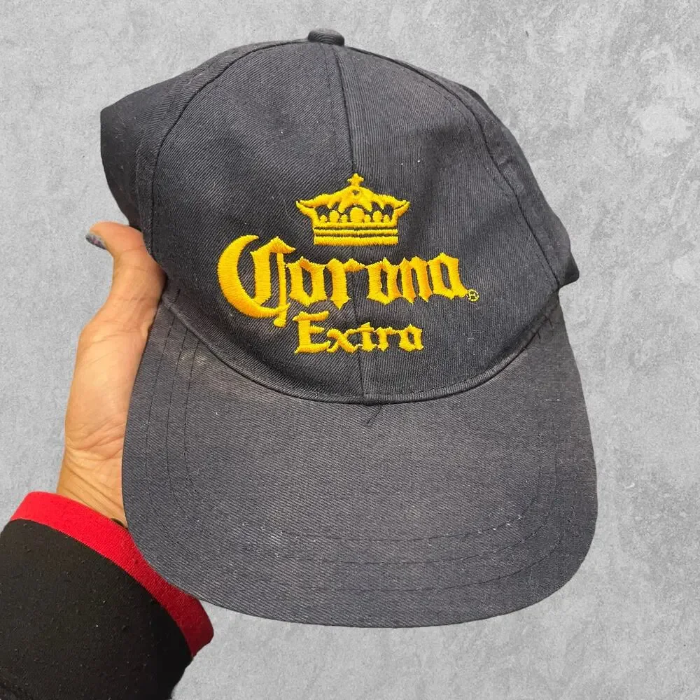 Corona Extra Embroidered Vintage Jams Mexico Strap Back Dad Hat OSFM Adult